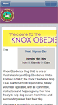Mobile Screenshot of knoxodc.org.au